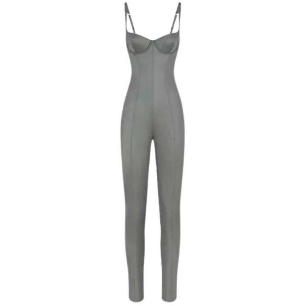 Skims Glissenette Catsuit / Bodysuit - Thunder